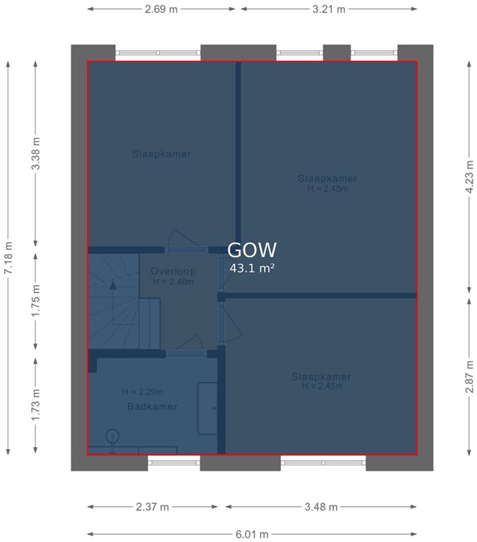 mediumsize floorplan